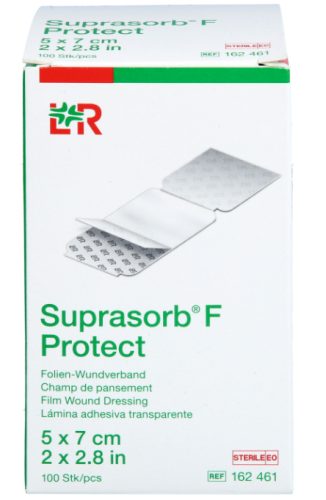 Suprasorb F Folien-Wundverband steril, 5x7cm (100 Stk)