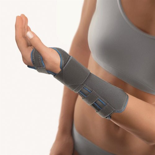 Bort Arm- und Handgelenkschiene, Grösse S, Handgelenkumfang 15-17cm, links, grau (1 Stk)