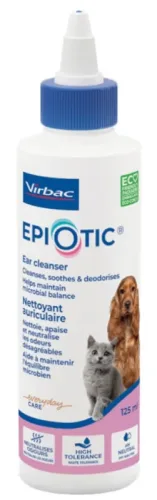 Virbac Epiotic Ohrreiniger für Hunde & Katzen (125ml)