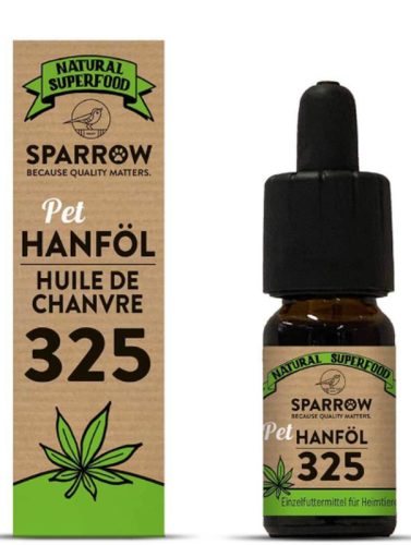 Sparrow, Sparrow Hanföl 325 mit CBD 10 ml