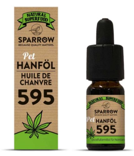Sparrow, Sparrow Hanföl 595 mit CBD 10 ml