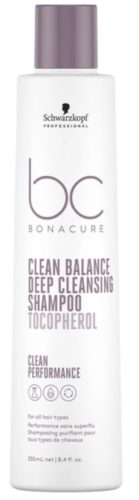 Schwarzkopf, Schwarzkopf BC Clean Balance Deep Cleans Shampoo 250 ml
