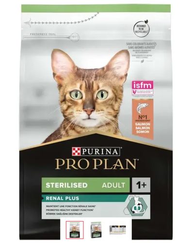 Pro Plan, PRO PLAN Sterilised Adult 1+ Optirenal reich an Lachs 10 kg