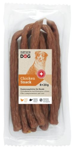 NaturaDog, NaturaDog Snack 8x20g Huhn