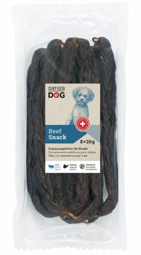 NaturaDog, NaturaDog Snack 8x20g Rind