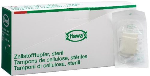 FLAWA Zellstofftupfer Steril 4x5cm (50 x 3 Stk)