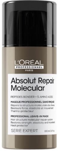L'Oréal Professionnel, L'Or&eacute;al Serie Expert Absolut Repair Molecular Professional Leave-in Mask 100 ml