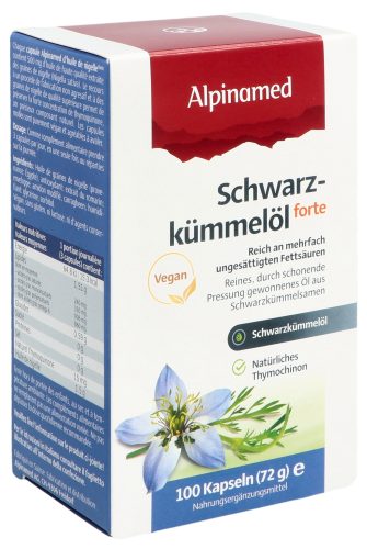 Alpinamed Schwarzkümmelöl forte (100 Stk)
