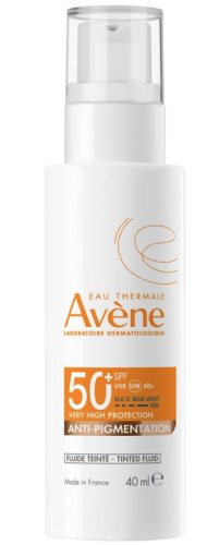 Avene - Ultra Fluid Anti Pigmentierung SPF 50+, Sonnenschutz, 40 ml