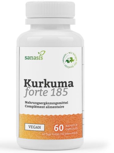 sanasis Kurkuma forte 185 Kapseln (60 Stk)
