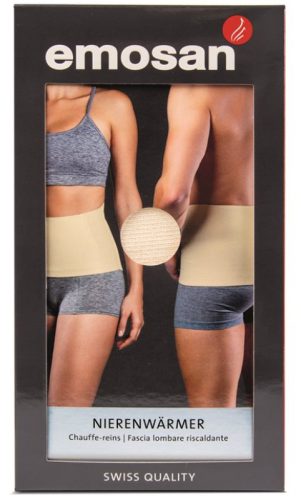 Emosan Nierenwärmer anatomisch écru, Umfang 75-86cm (1 Stk)