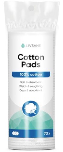 Livsane Wattepads (70 Stk)
