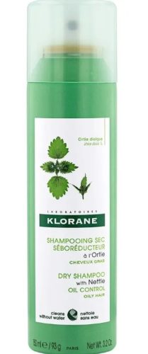 KLORANE - Reinigendes Trockenshampoo, IO-Brennnessel, 150 ml