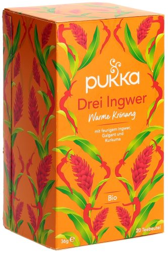 Pukka Drei Ingwer Tee Bio (20 Beutel)