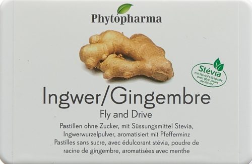 Phytopharma Ingwer Fly & Drive Pastillen (40 Stk)