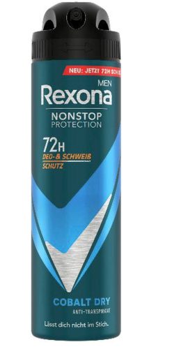 Rexona - Deospray, Men Nonstop Protection Anti-Transpirant Cobalt Dry, 150  ml
