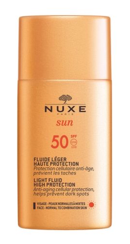 Nuxe, Nuxe - LSF50 leichtes Gesichtsfluid mit hoher Schutzwirkung, Sun, 50 ml