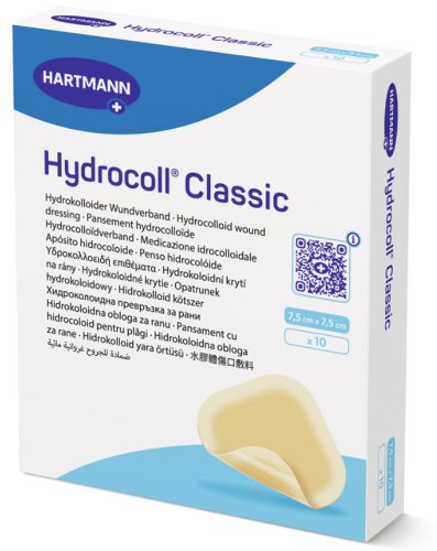 Hartmann Hydrocoll Classic Hydrokolloid-Pflaster 7,5 x 7,5 cm