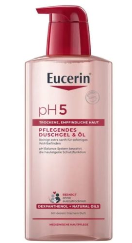 Eucerin - pH5 Pflegendes Duschgel und Öl, 400 ml