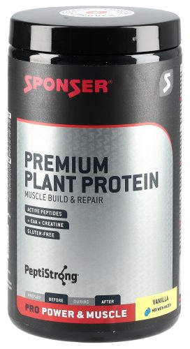 SPONSER Getränkepulver Premium Plant Protein Vanilla bunt