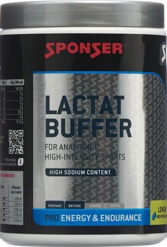 Sponser Lactate Buffer Lemon (600g)