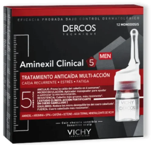 VICHY Dercos Aminexil Clinical 5 für Männer (21x6ml)
