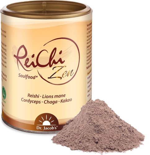 ReiChi Zen Pilz-Kaffee mit Guarana + Reishi + Chaga + Cordyceps + Lions Mane
