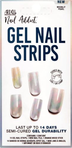 Ardell, Ardell - Gel Nail Strips, Moonlight Pearl, Set