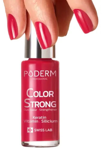 PODERM Vernis Color Strong Rouge rose 797 (8ml)