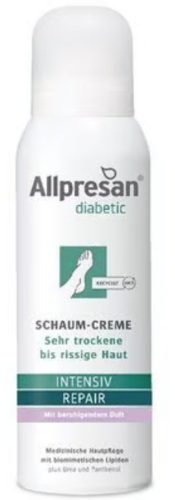 Allpresan diabetic Intensiv + Repair Schaum-Creme ohne Urea