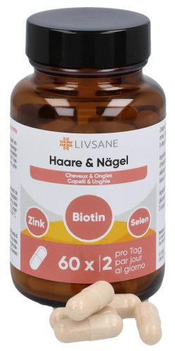 Livsane Haare & Nägel - mit Zink, Biotin und Selen