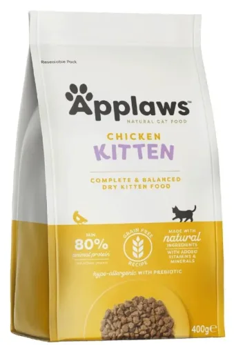 Applaws, Applaws Trockenfutter Kitten, Hähnchen 400 g
