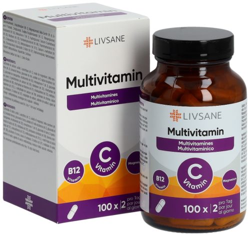 Livsane Multivitamin - Vitamin C, B12 & Magnesium