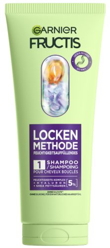 Garnier, Garnier Fructis Garnier Fructis Locken Methode Feuchtigkeitsauffüllendes Shampoo für alle Arten von Locken haarshampoo 200.0 ml