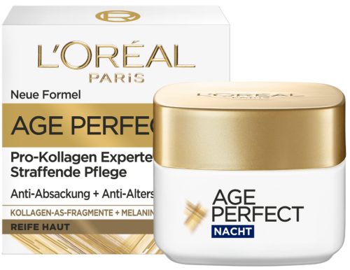 L'Oréal Paris, L?Oréal Paris Age Perfect Pro-Kollagen Experte Straffende Pflege Nachtcreme 50 ml Damen