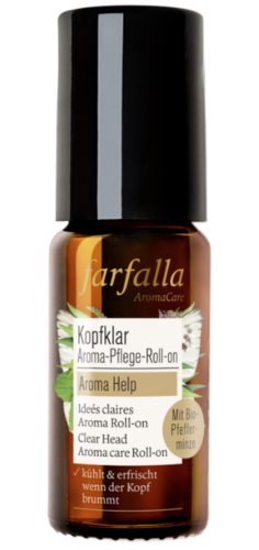 Farfalla Kopfklar Aroma-Pflege-Roll-on (10ml)
