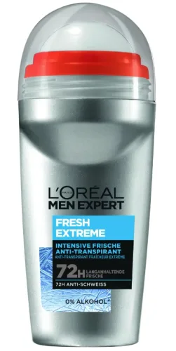 L´OrÉal Men Expert, L´OrÉal Men Expert Roll-On Fresh Extreme Anti-Transpirant mit Cooling Effekt Körperpflege 50 ml Herren