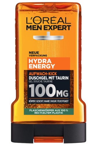 L´Oréal Men Expert, L´OrÉal Men Expert  L´OrÉal Men Expert Hydra Energy Duschgel mit Taurin Aufwach-Kick duschgel 250.0 ml