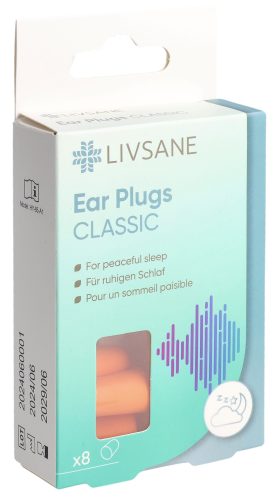 Livsane Ohrstöpsel CLASSIC (8 Stk)