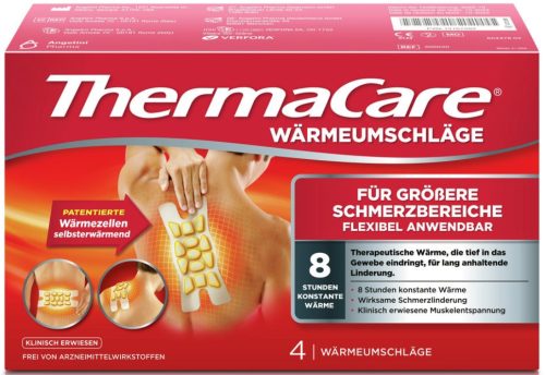 ThermaCare® Wärmepflaster bei punktuellen Schmerzen zur flexiblen Anwendung