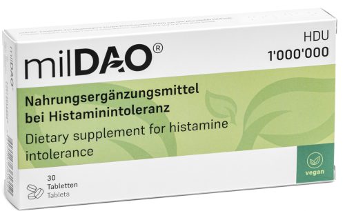 milDAO Histaminintoleranz Tabletten (30 Stk)