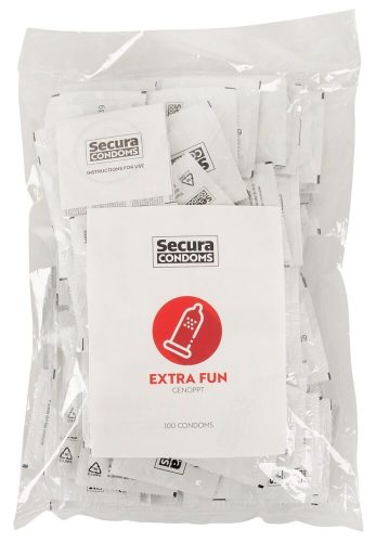 Secura Extra Fun Kondome, genoppt (100 Stk)