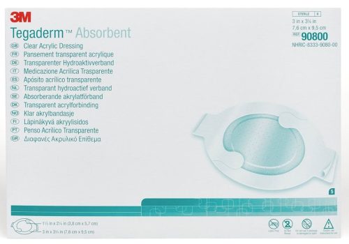 3M Tegaderm absorbierender Wundverband, 7.6x9.5cm (10 Stk)