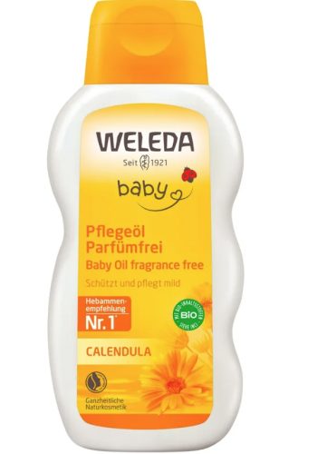 Weleda, Weleda Calendula Pflegeöl Parfümfrei Babycreme & Öle 200 ml