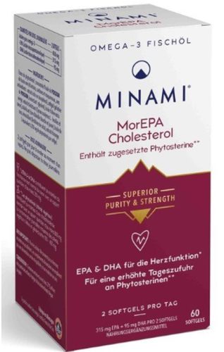 MINAMI MorEPA Cholesterol Weichkapseln (60 Stk)