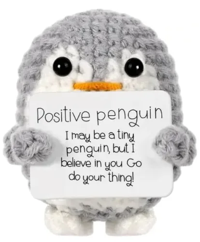 I am Creative, NEUTRAL Positive Penguin 10cm 219093 grau