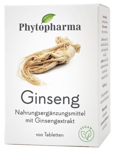 Phytopharma Ginseng Tabletten 100 Stück