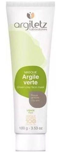 Argiletz Gesichtsmaske aus grüner Tonerde für fettige Haut (100g)