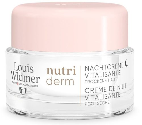 Louis Widmer Nutriderm Nachtcreme Vitalisante 50 ml ohne Parfum