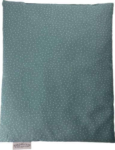 HERZZUCKER Traubenkernkissen, 26x21cm, Punkte Salbei (1 Stk)